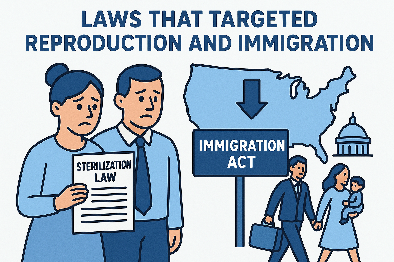 Laws that targeted reproduction and immigration