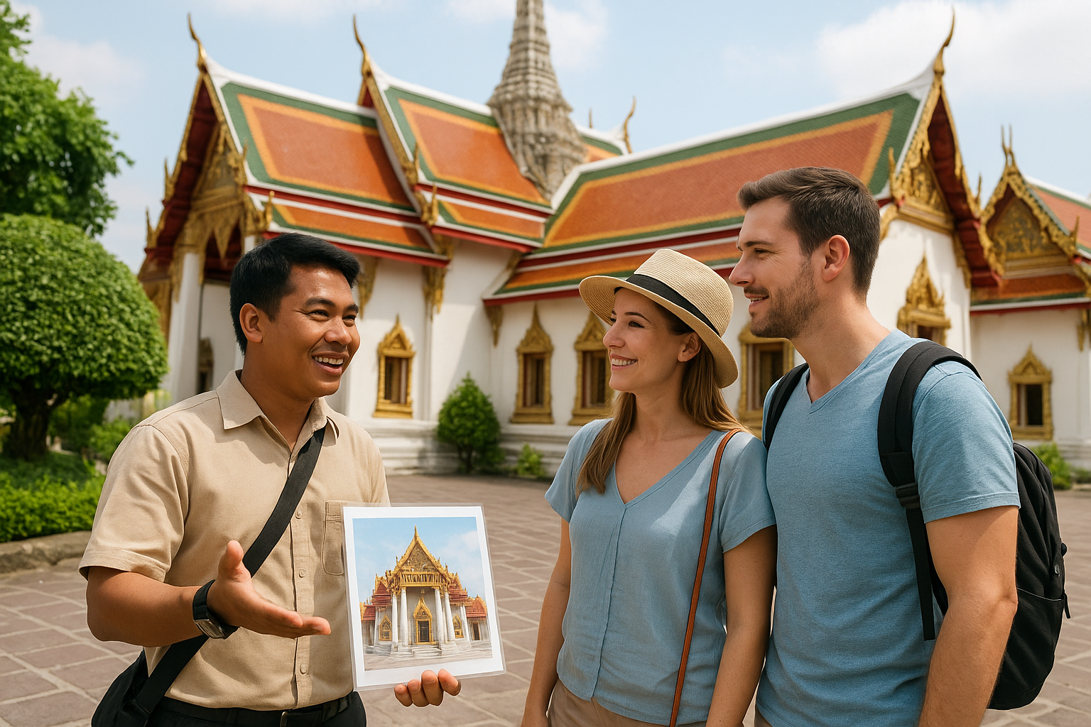 Formy usług przewodnickich w Tajlandii
