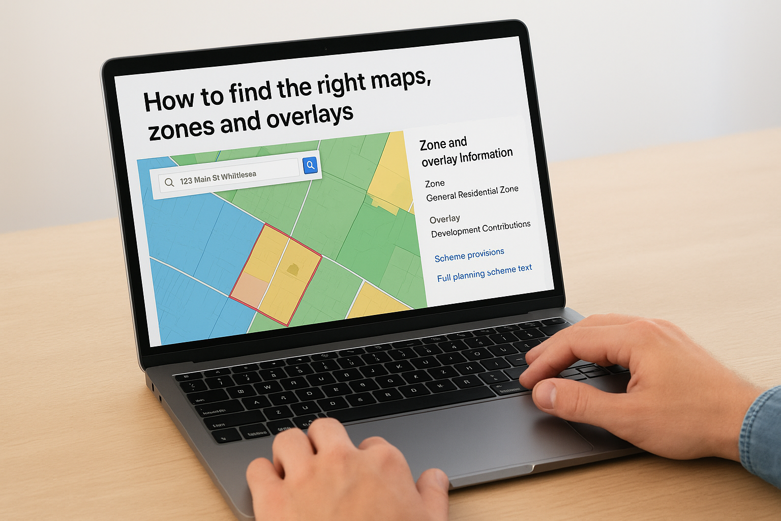 How to find the right maps, zones and overlays
