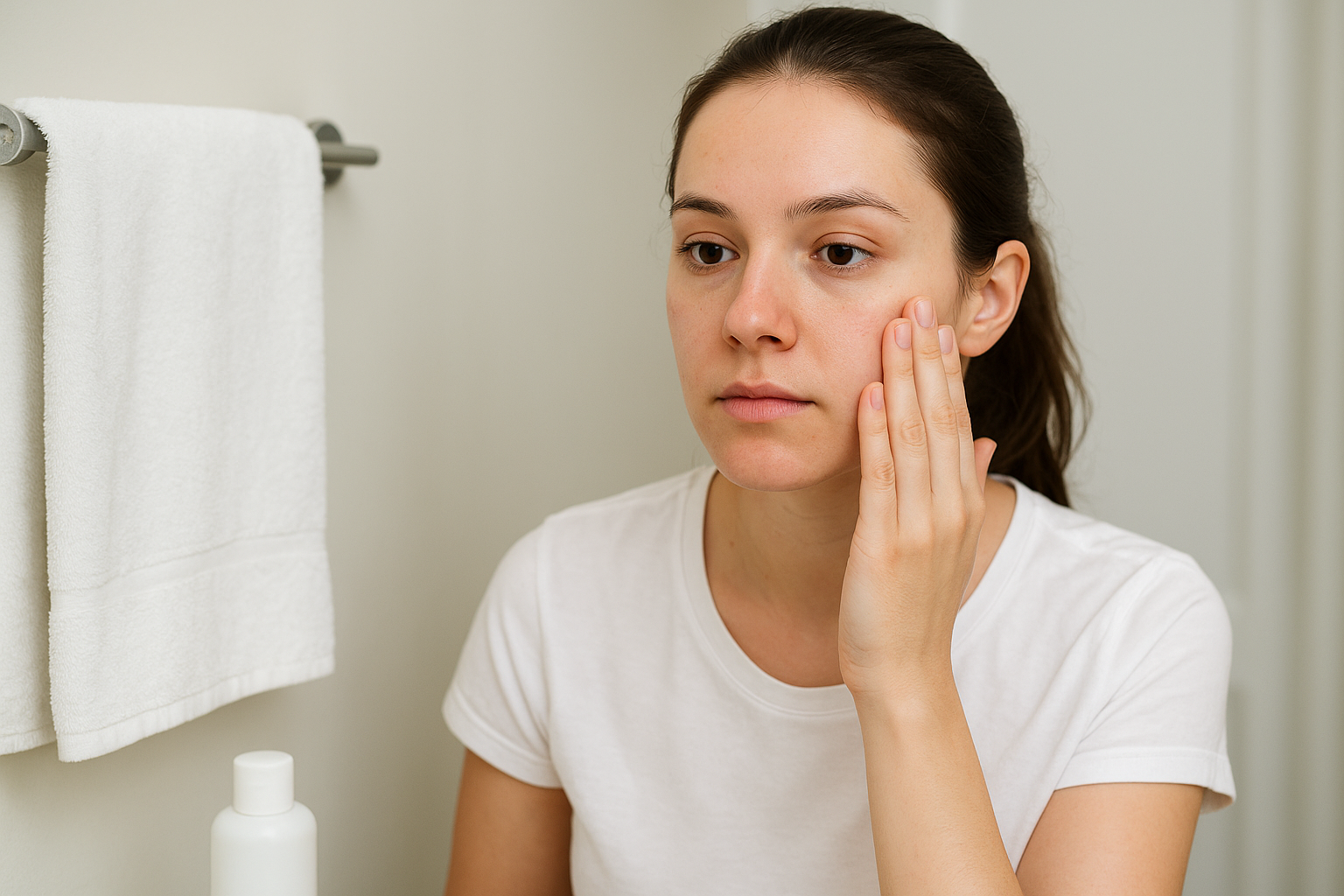 The bare-face test