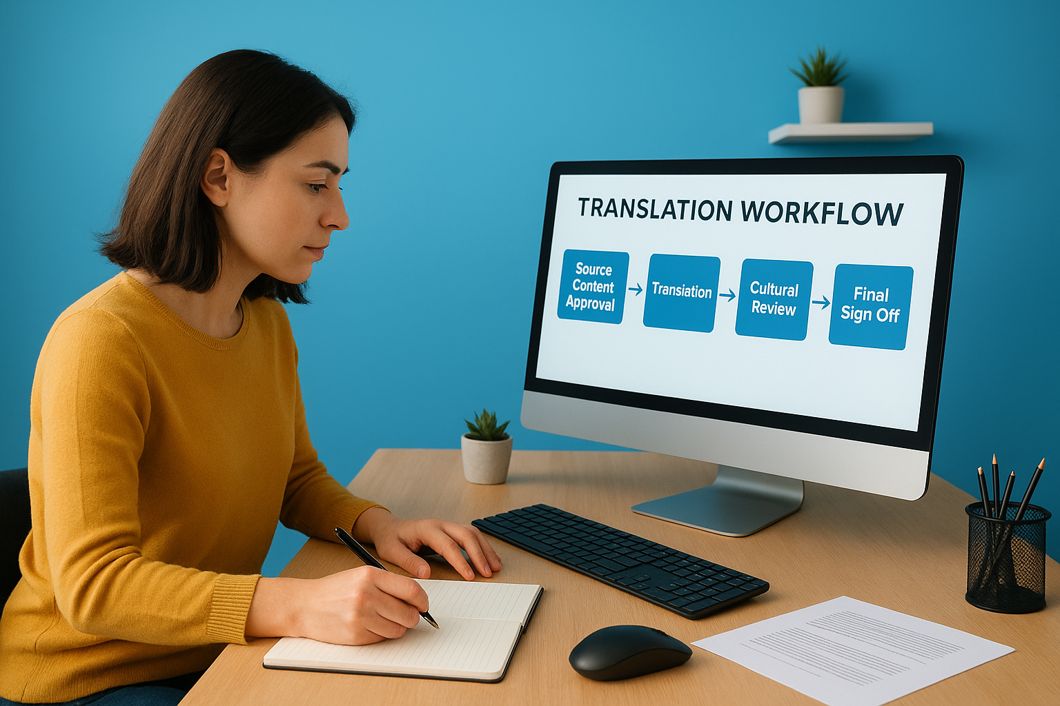 Build a repeatable translation workflow