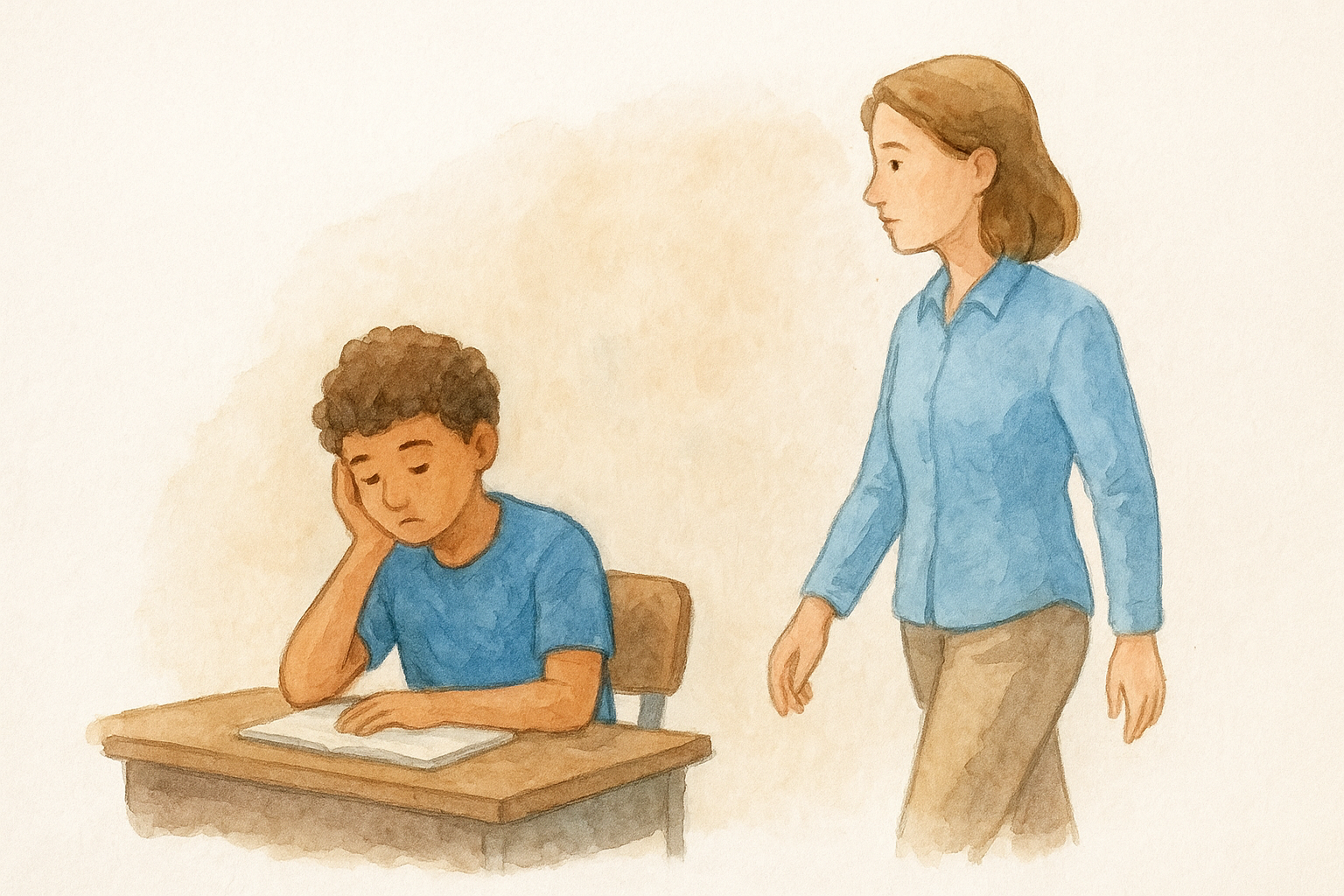 A limit-setting script for off-task behavior