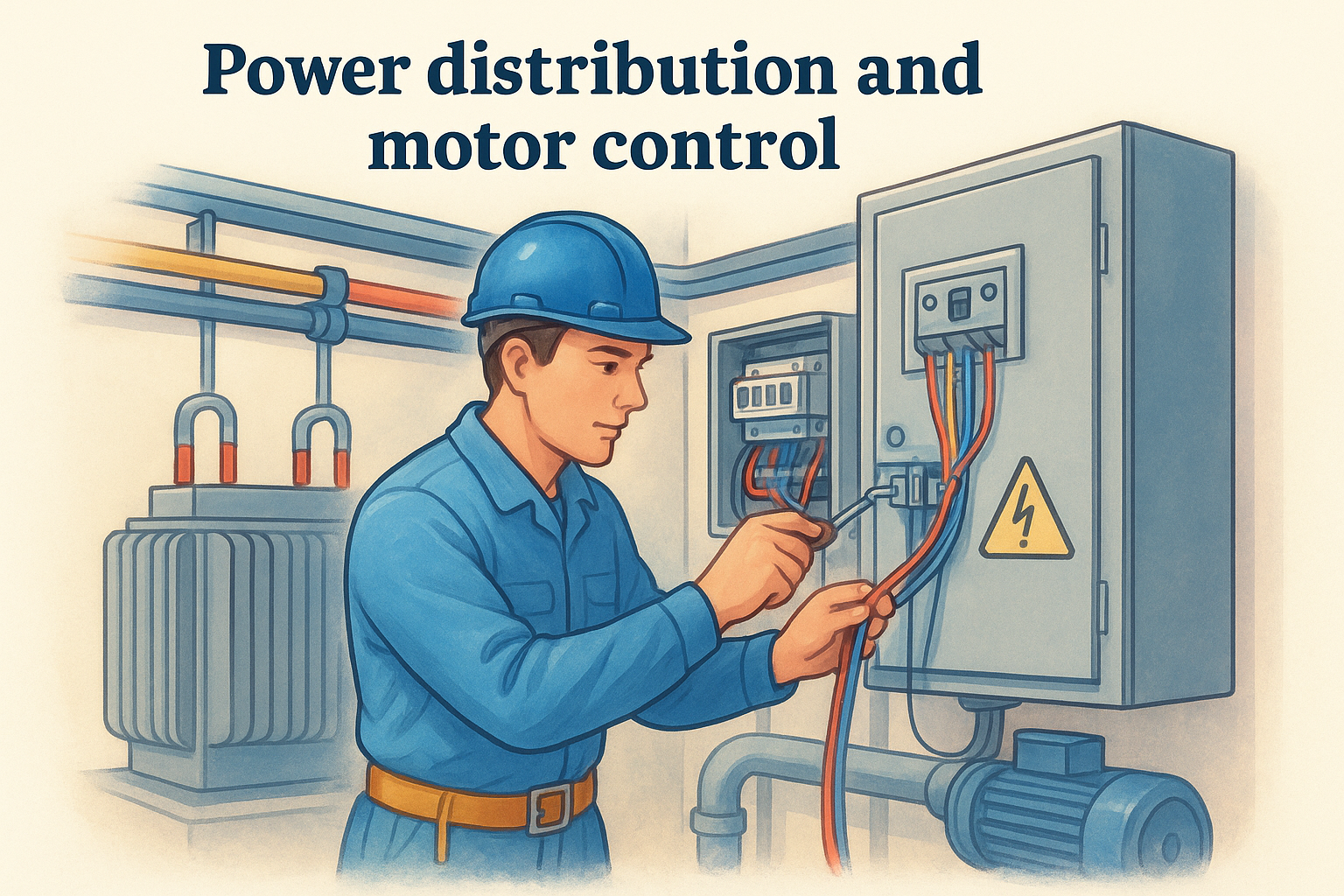 Power distribution and motor control