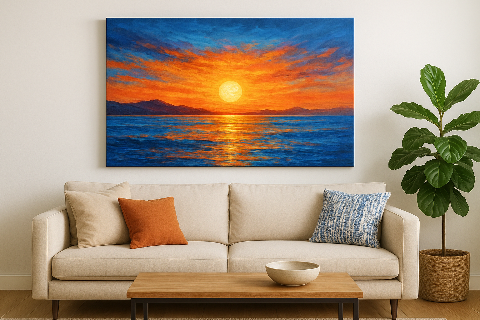 8. Amazon Best-Seller Canvas Wall Art