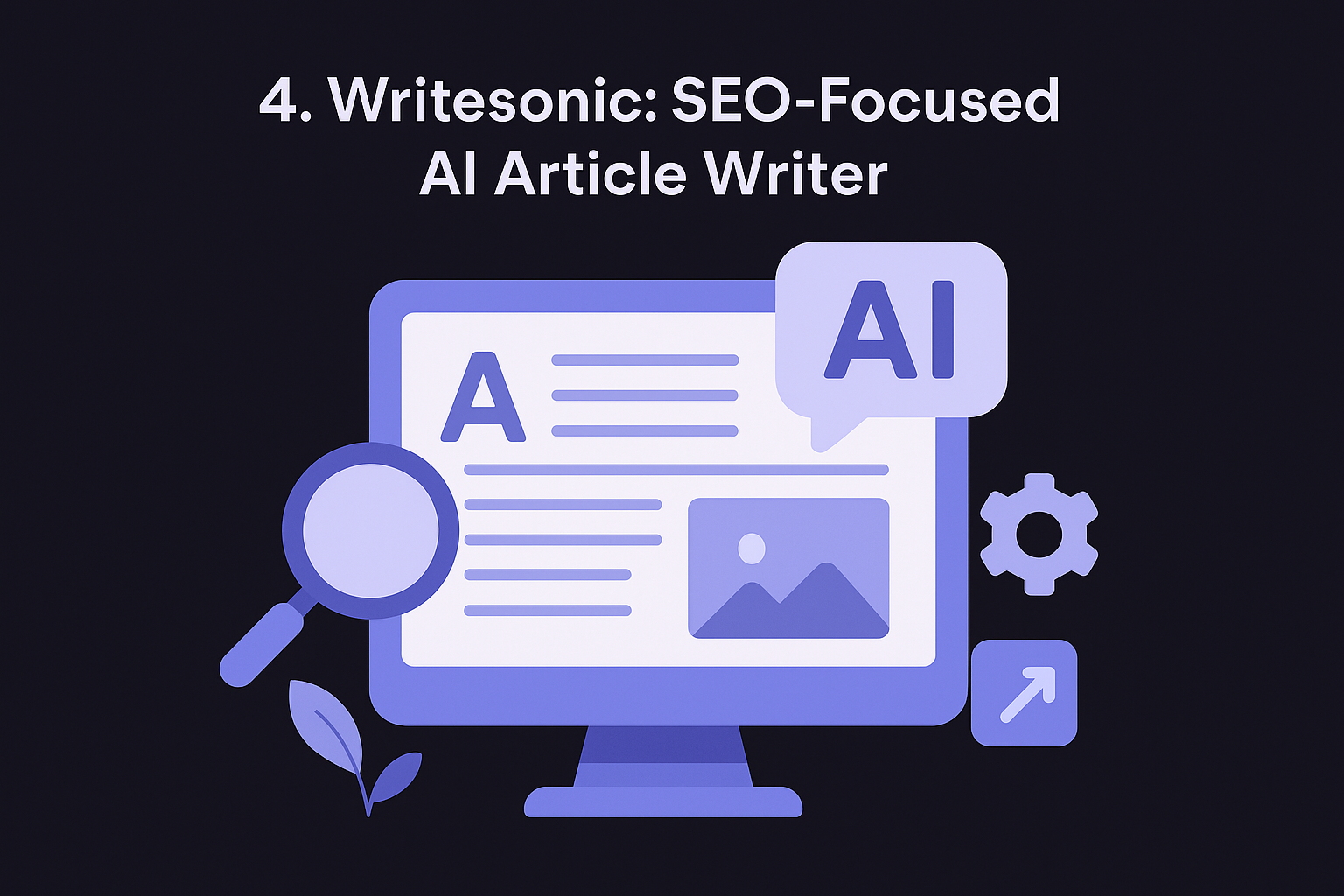 4. Writesonic: SEO-Focused AI Article Writer