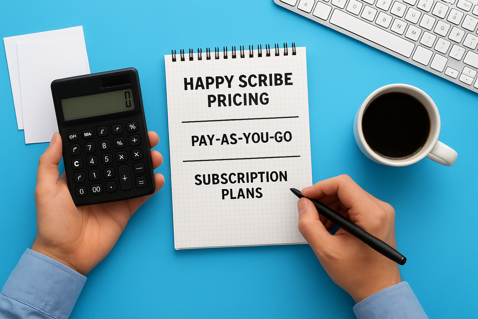 Happy Scribe pricing and what you actually pay