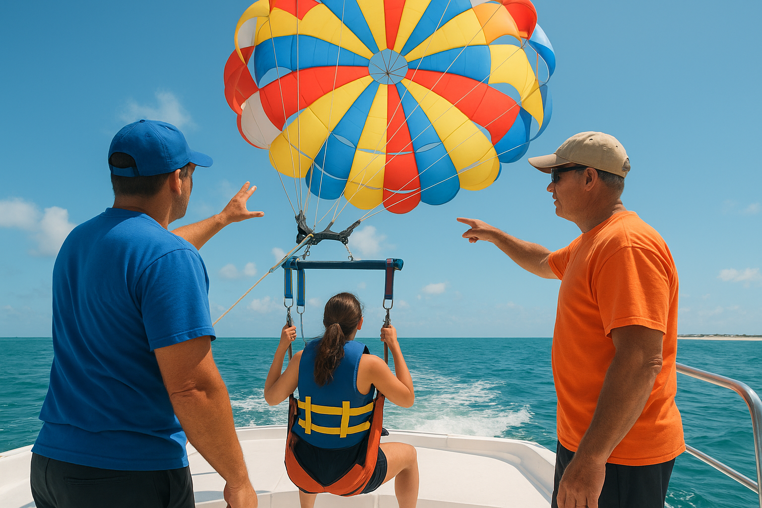 2. Let the Crew Call It for Weather and Wind