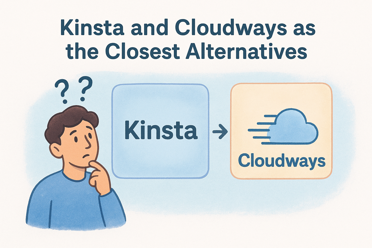 Kinsta and Cloudways as the closest alternatives