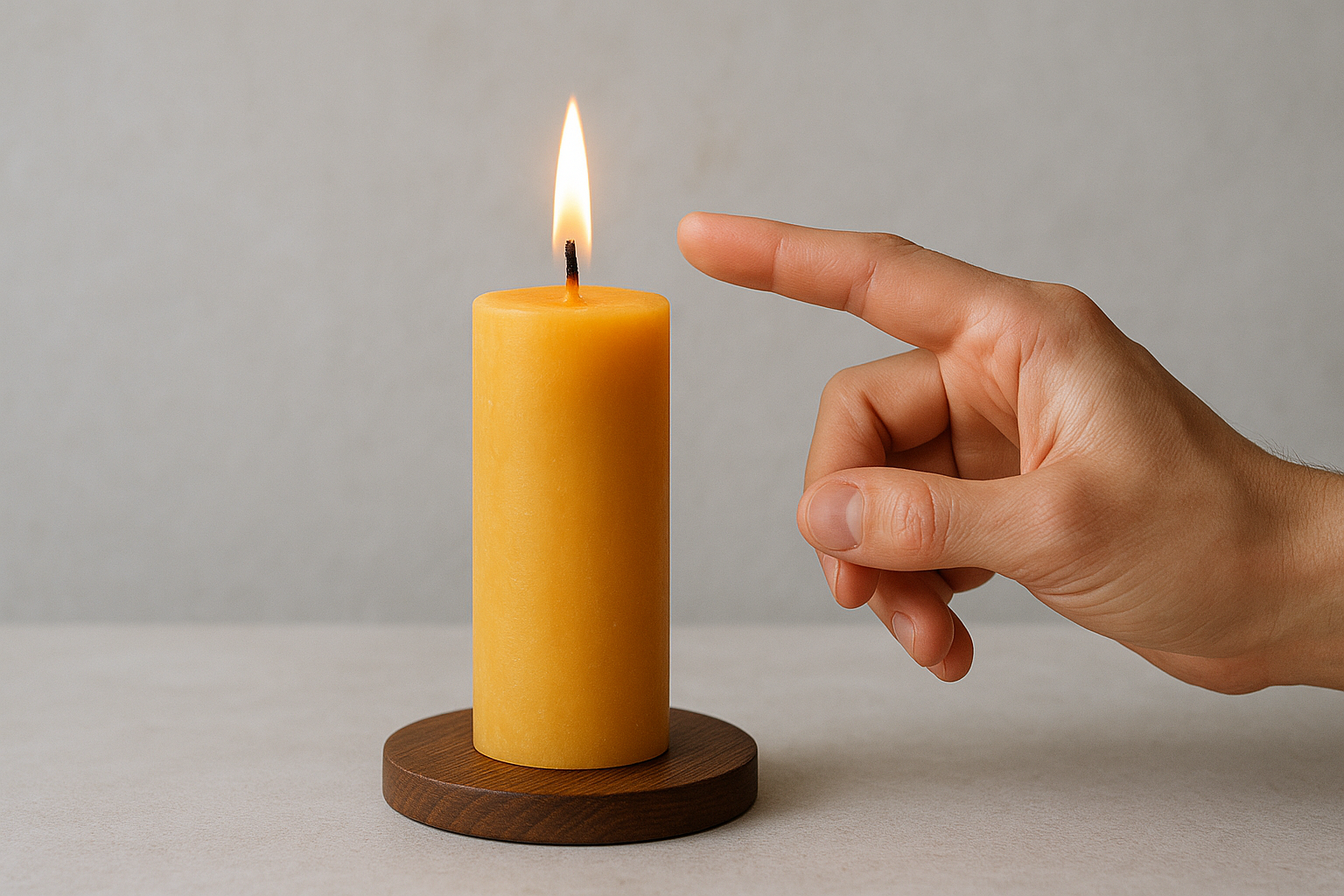 Why beeswax suits candle gazing and low-scent spaces