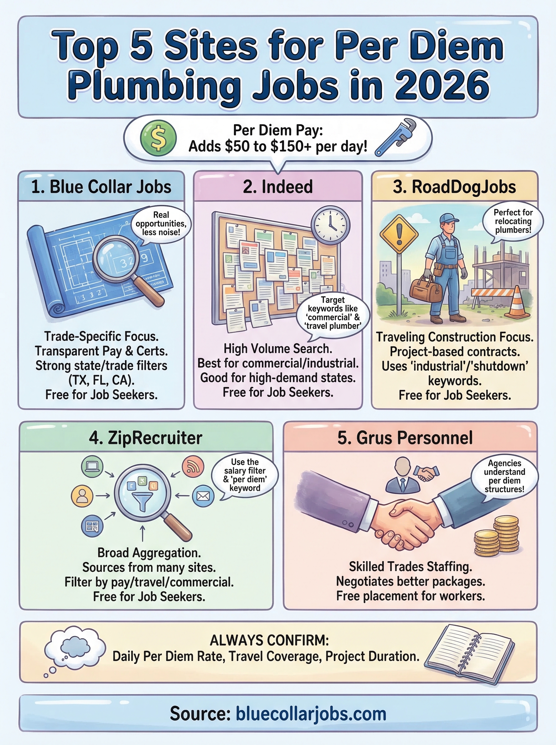 plumbing jobs with per diem infographic