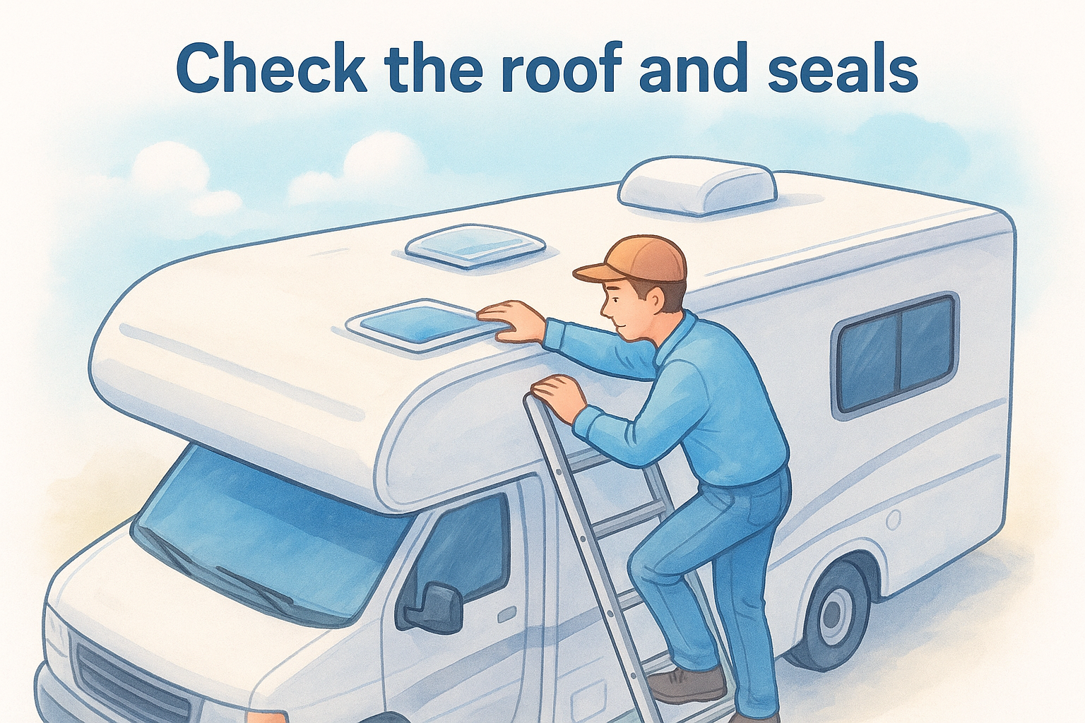 Check the roof and seals