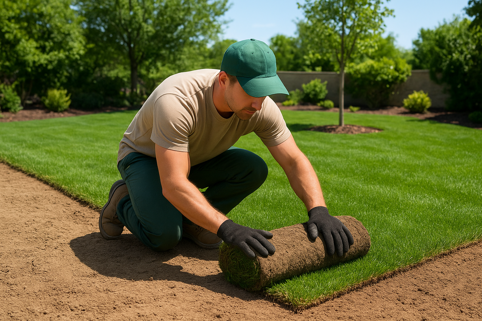 What to expect from their sod installation process