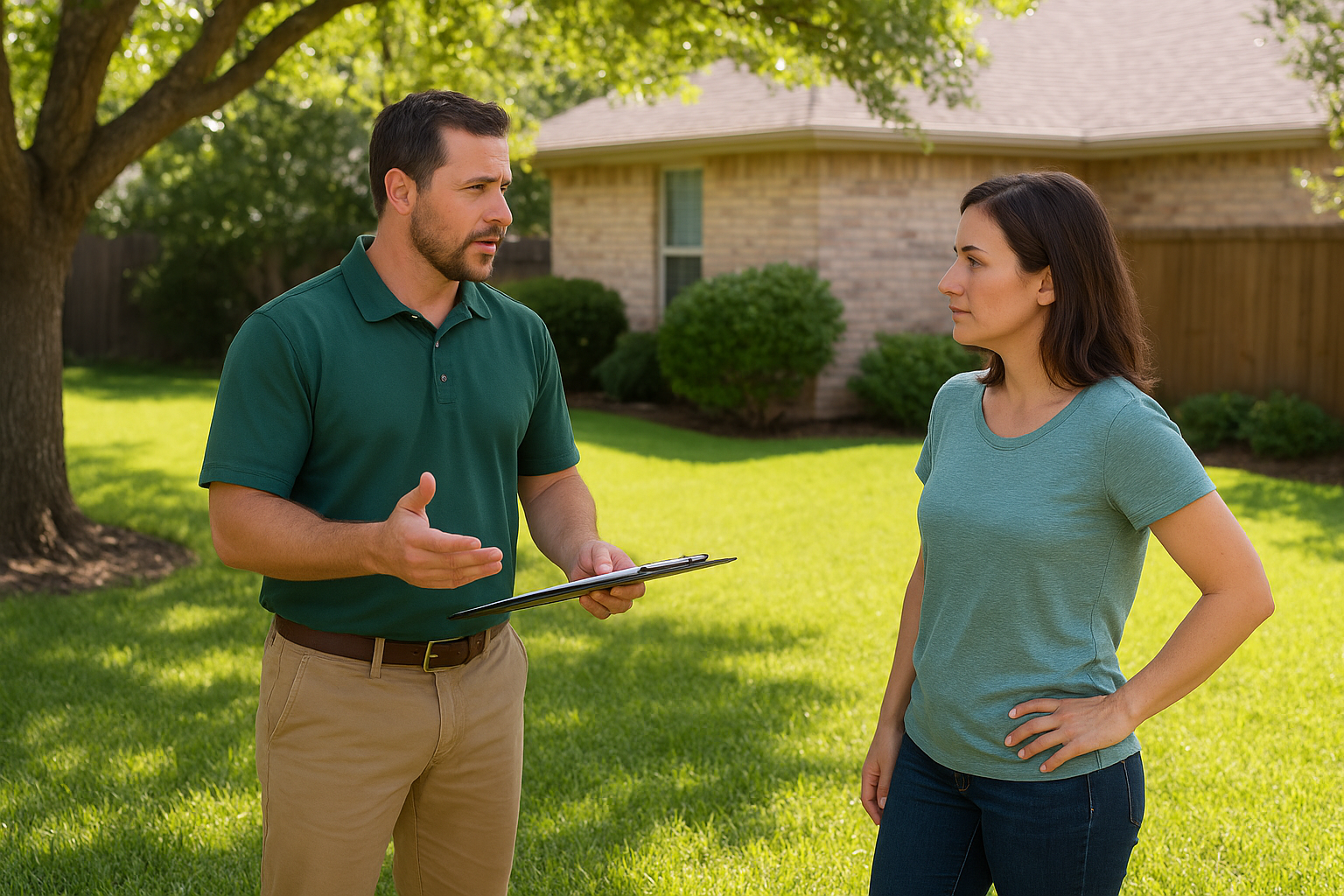 Shade, sun, and traffic guidance to ask for upfront