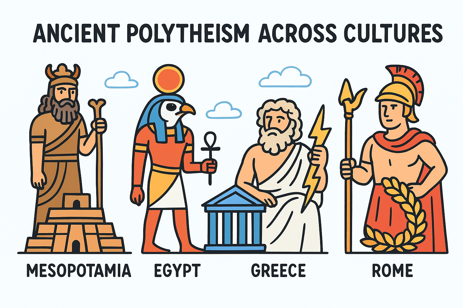 Ancient polytheism across cultures