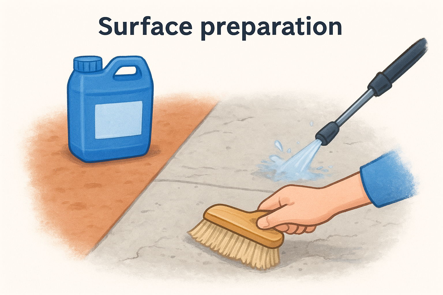 Surface preparation