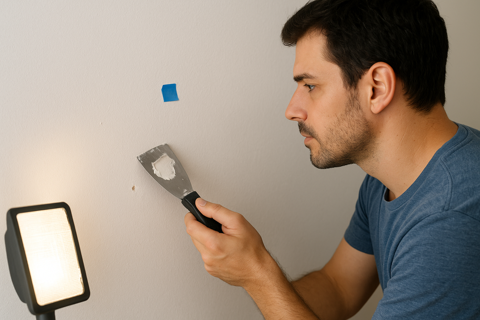 Fill holes and fix surface damage