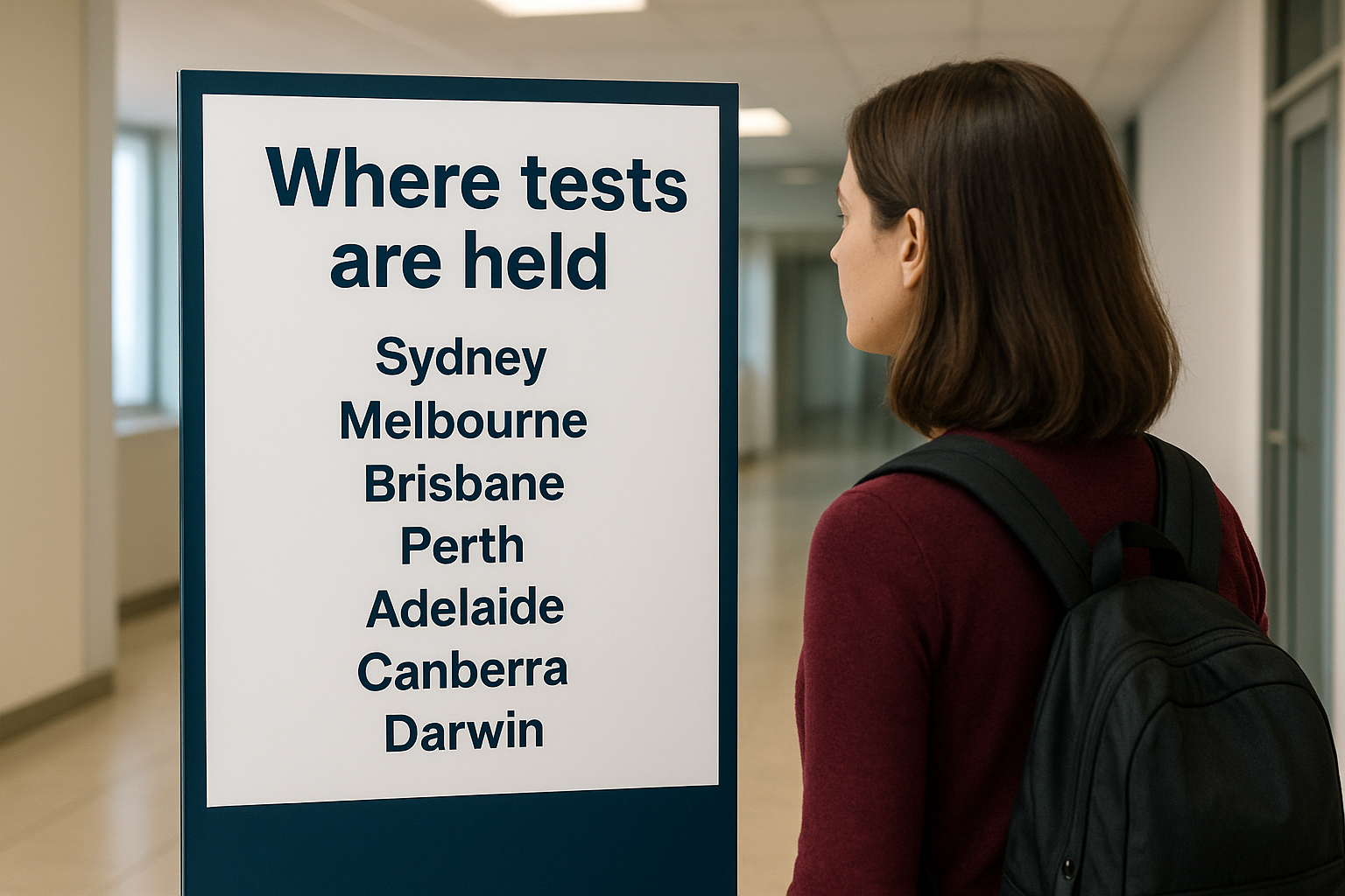 Where tests are held