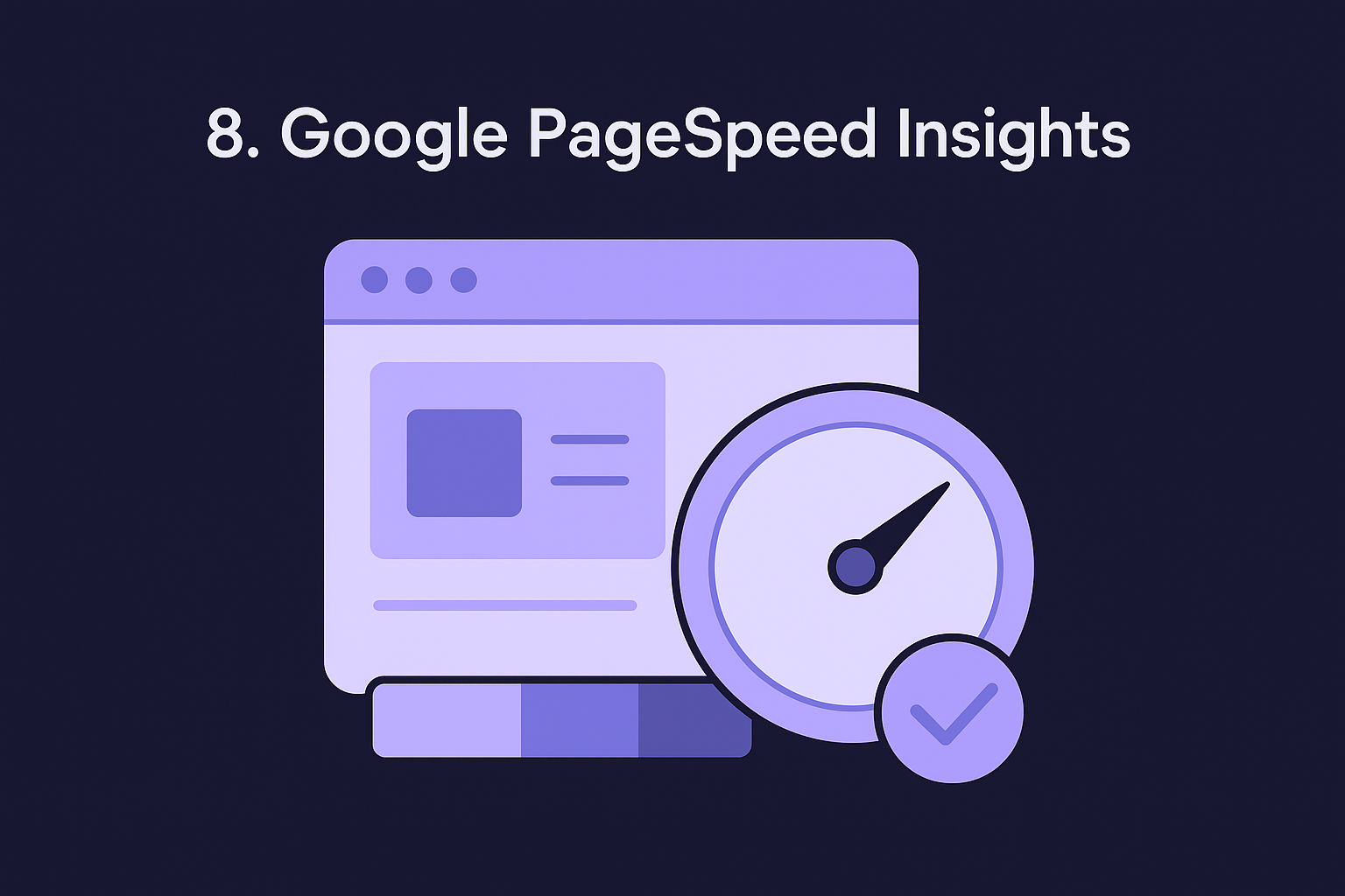 8. Google PageSpeed Insights