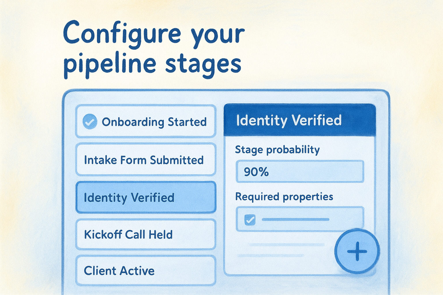 Configure your pipeline stages
