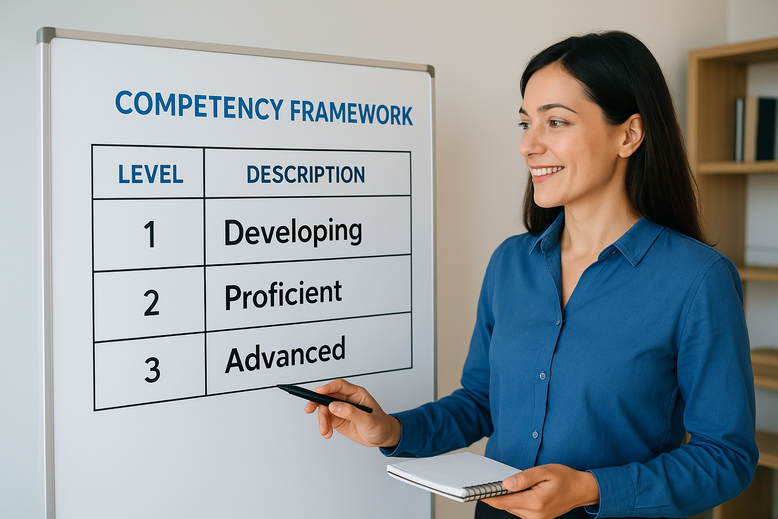 Step 2. Build the competency framework and levels