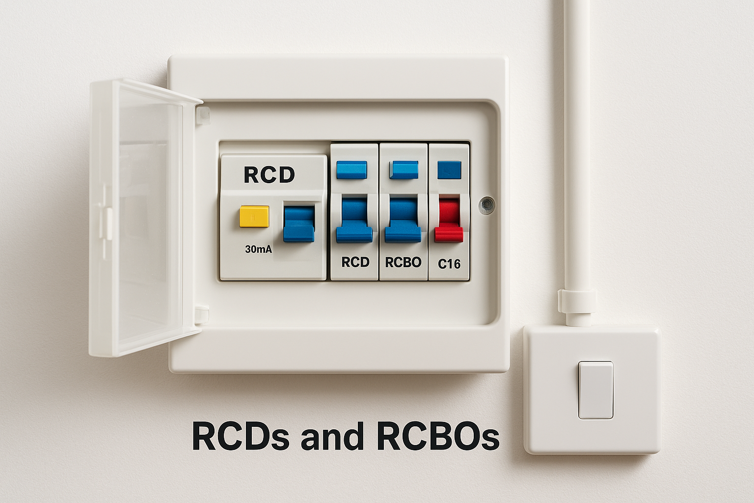 RCDs and RCBOs