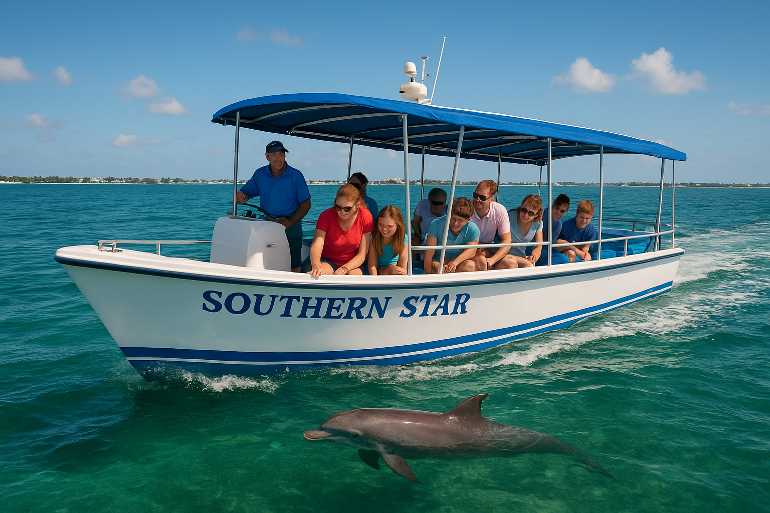 1. Southern Star Dolphin Cruise