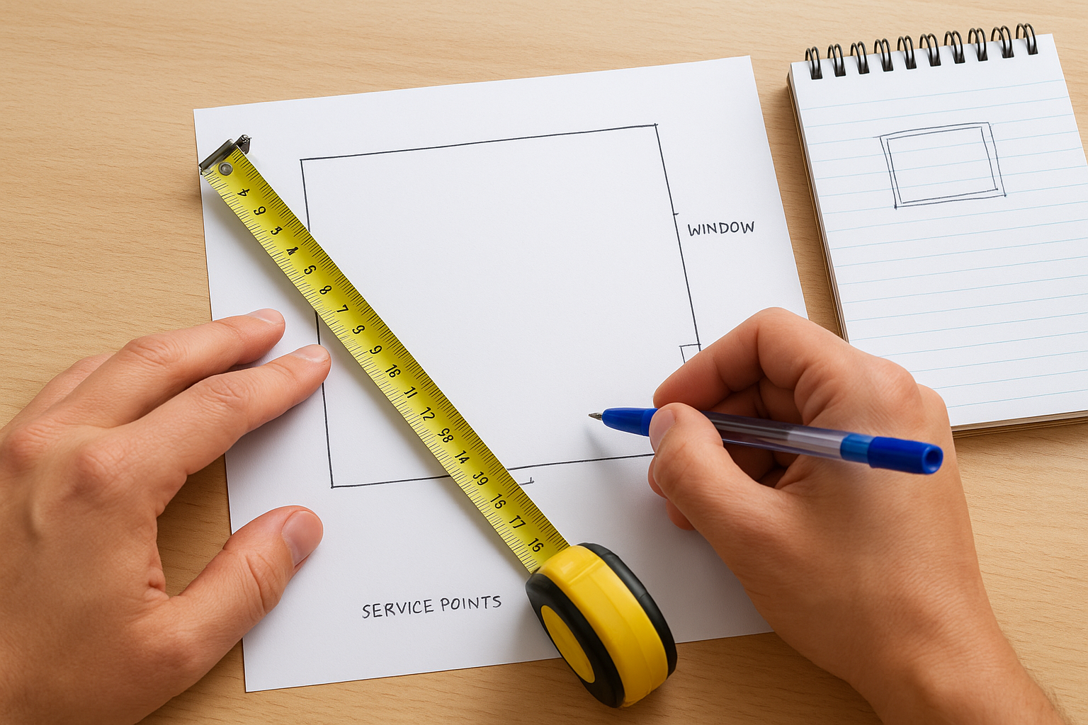 How to map it on paper