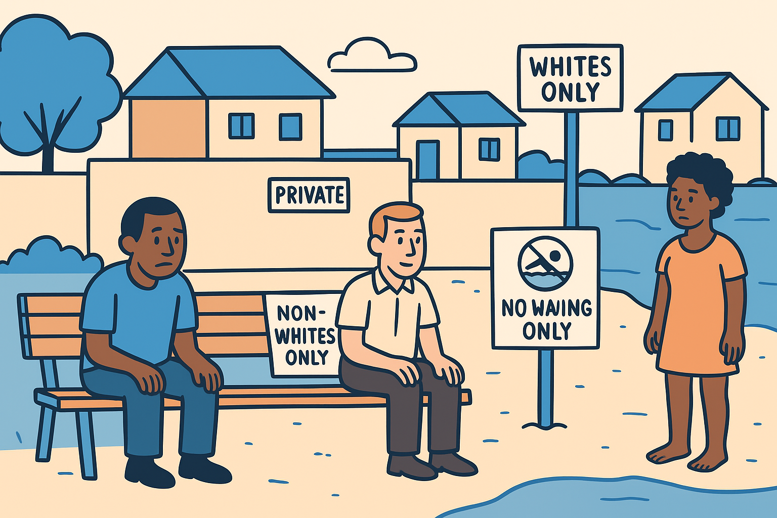 Segregation in public spaces and housing