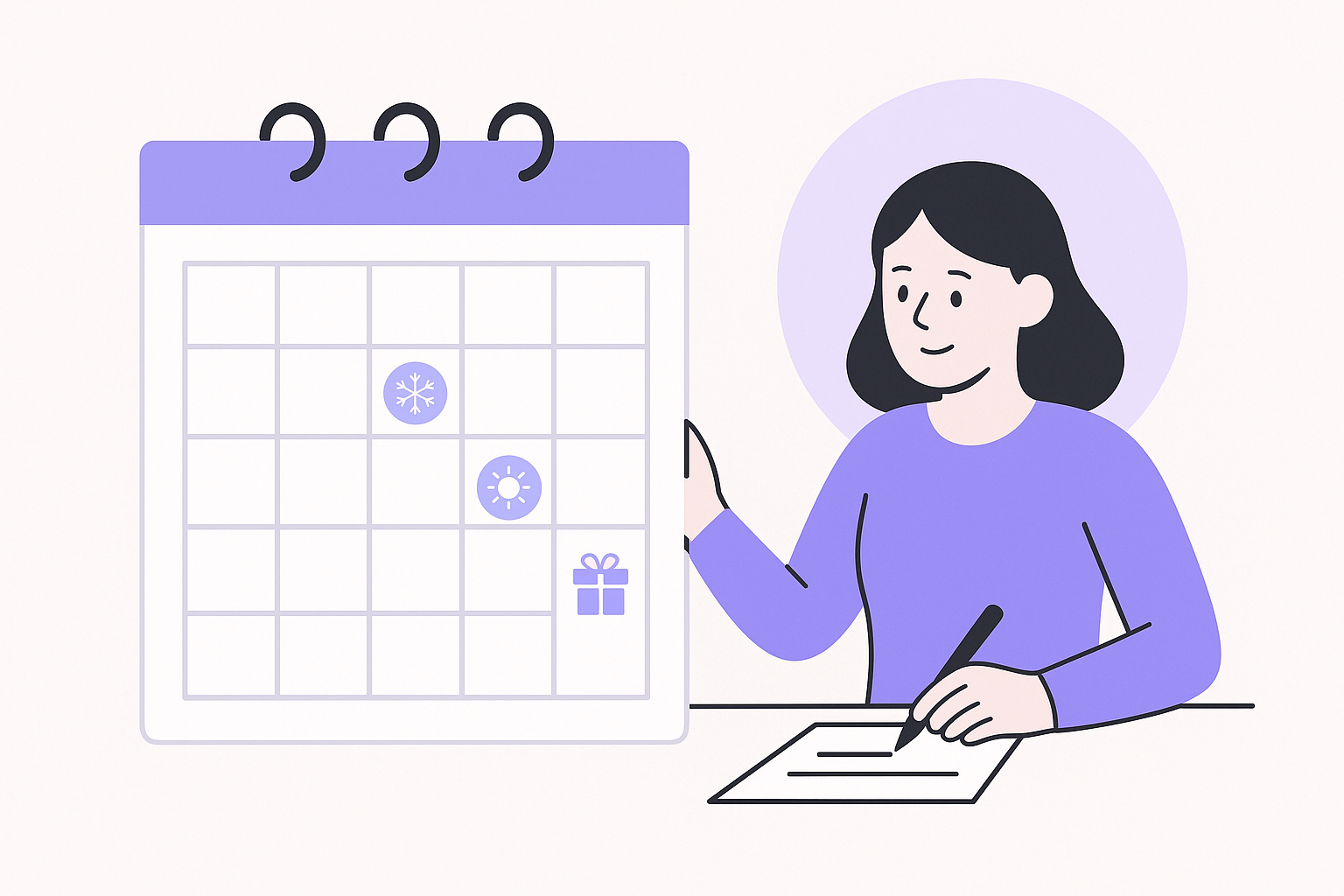 Layer in seasonal and product-driven dates