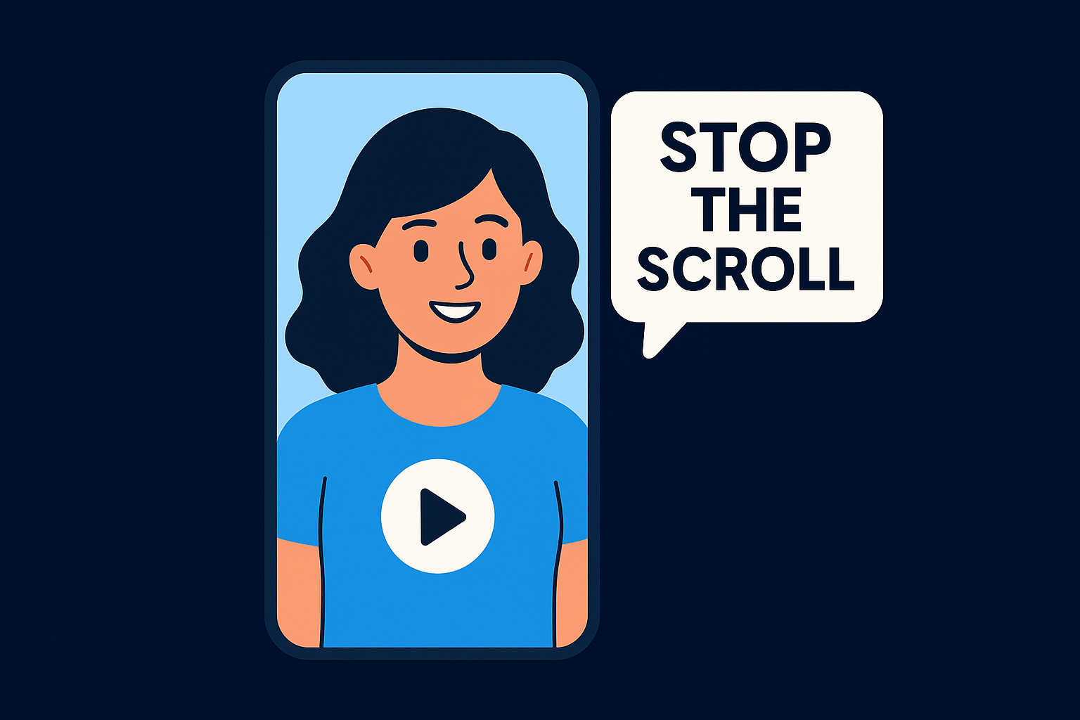 Pick a cover frame that stops the scroll