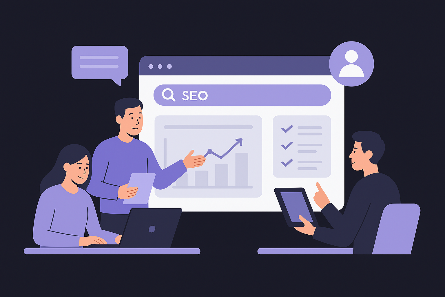 3. WebCEO (best for team collaboration and client portals)