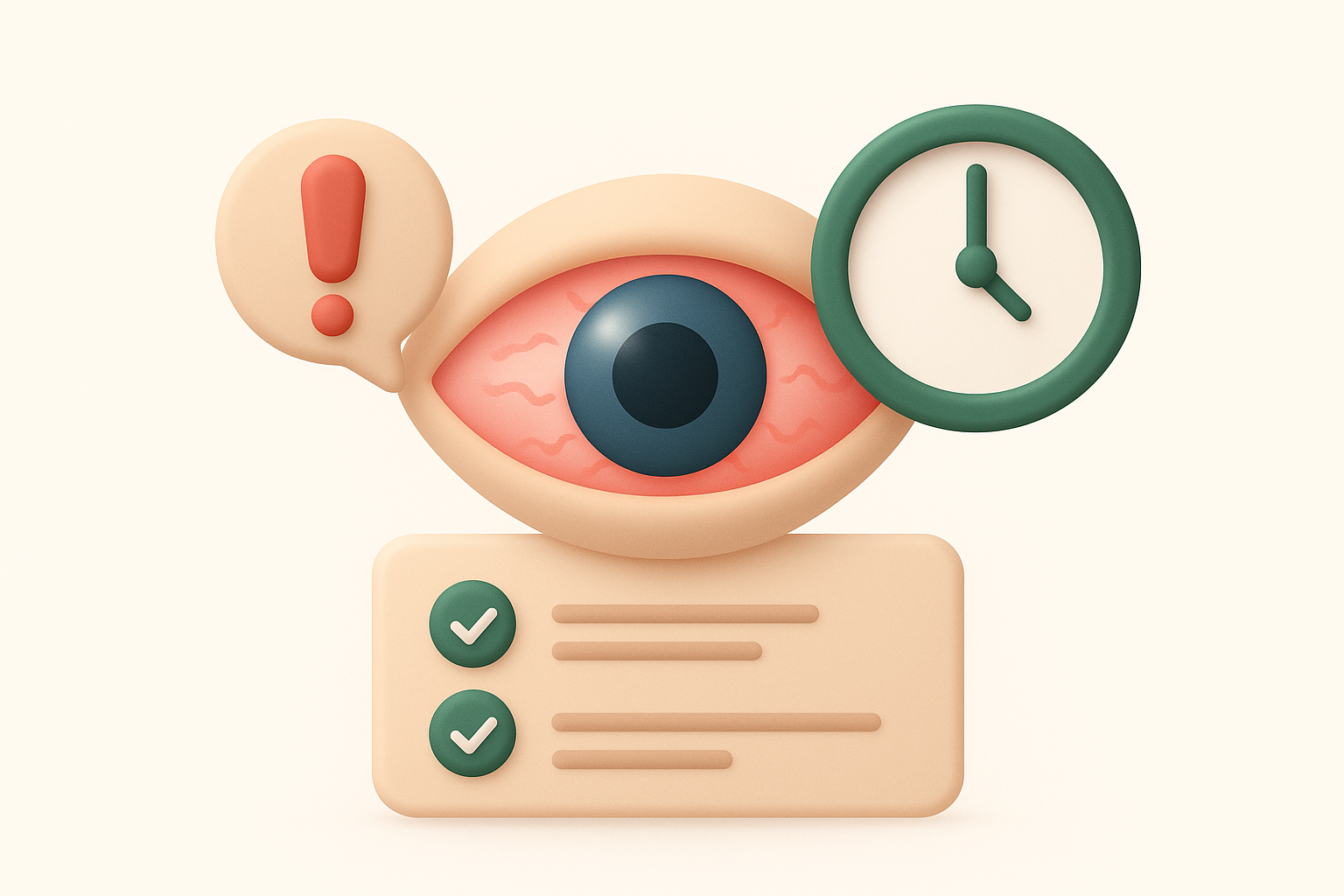 Signs that need same-day attention