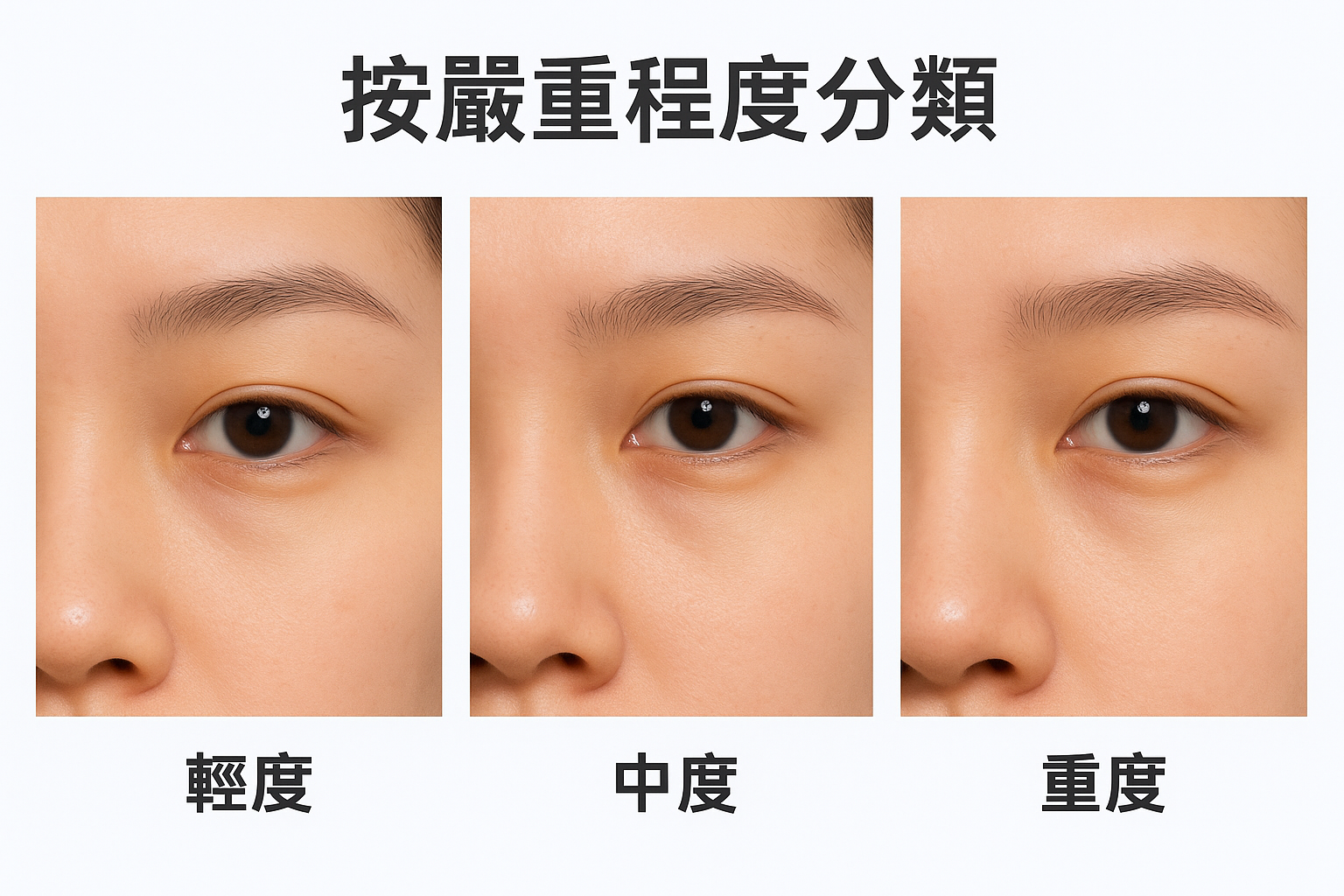 按嚴重程度分類