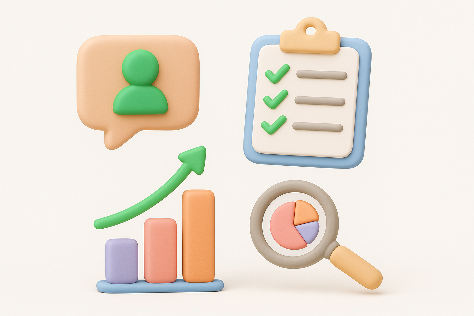 Voice of customer vs surveys, analytics, and market research