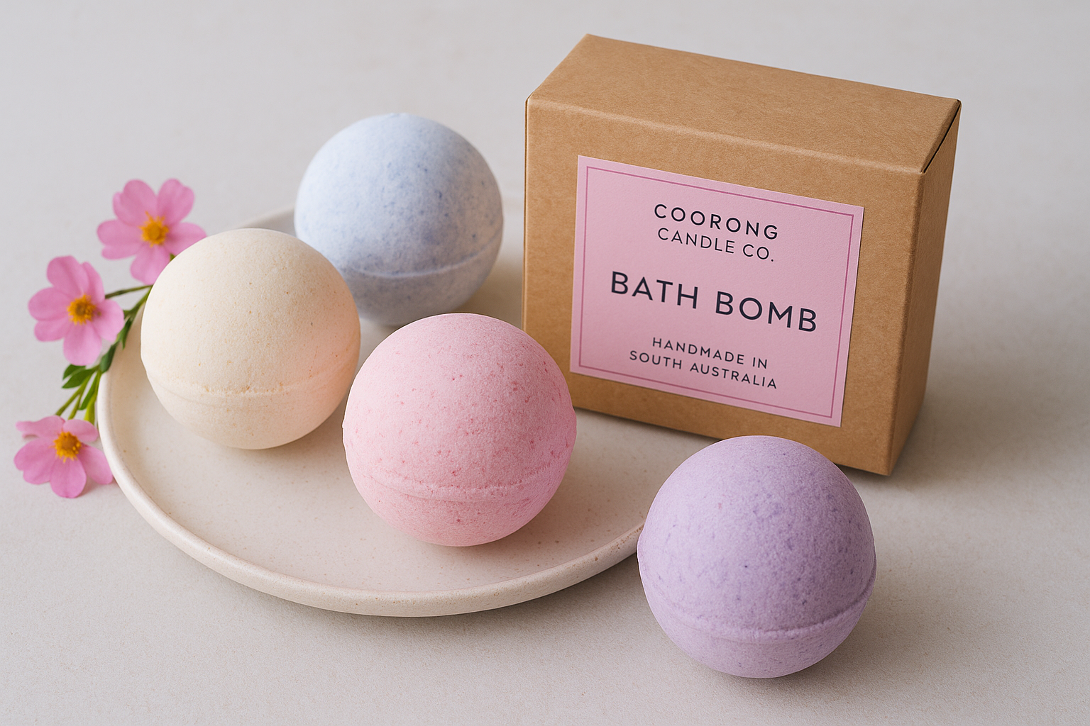 1. Coorong Candle Co. Bath Bombs