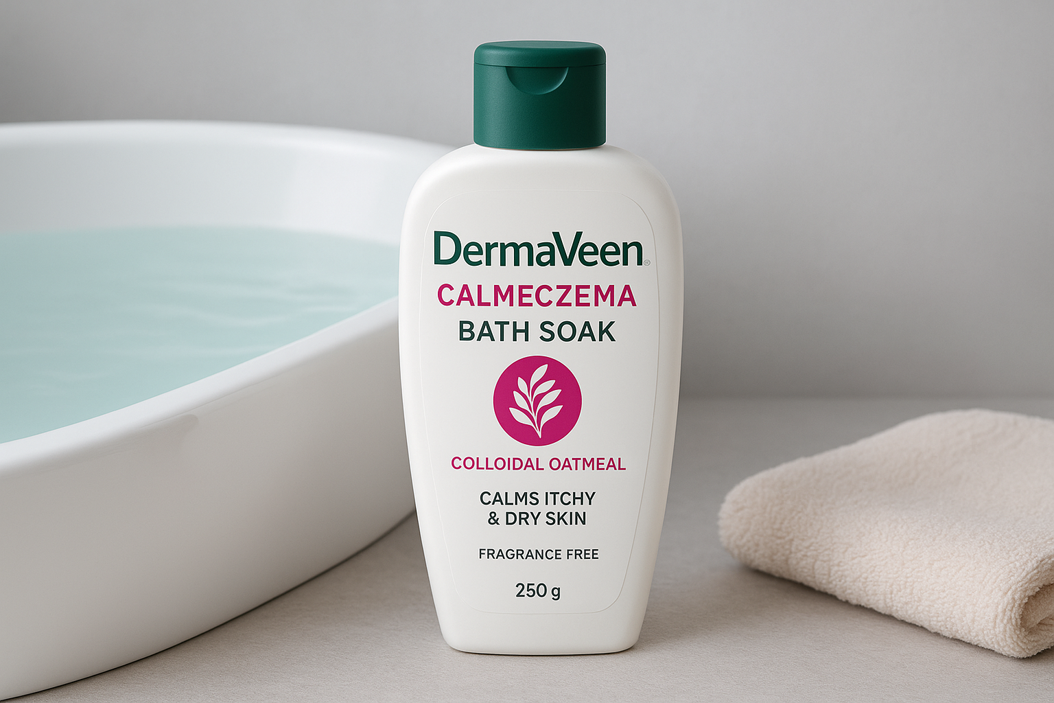 3. DermaVeen CalmEczema Bath Soak