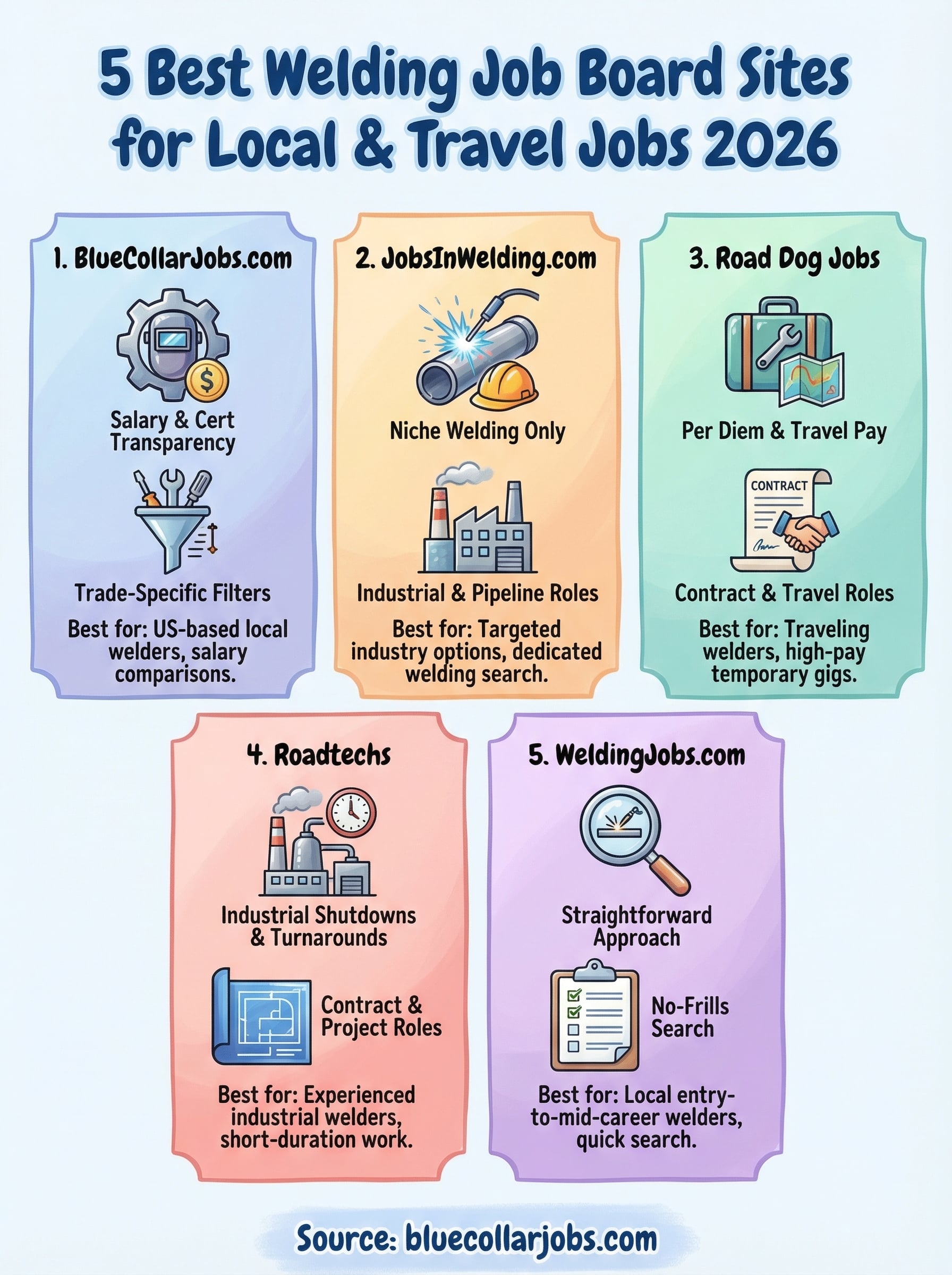 welding job board infographic