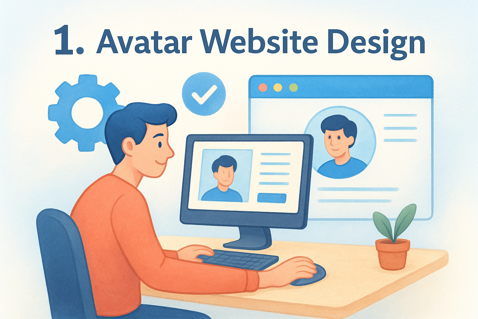 1. Avatar Website Design