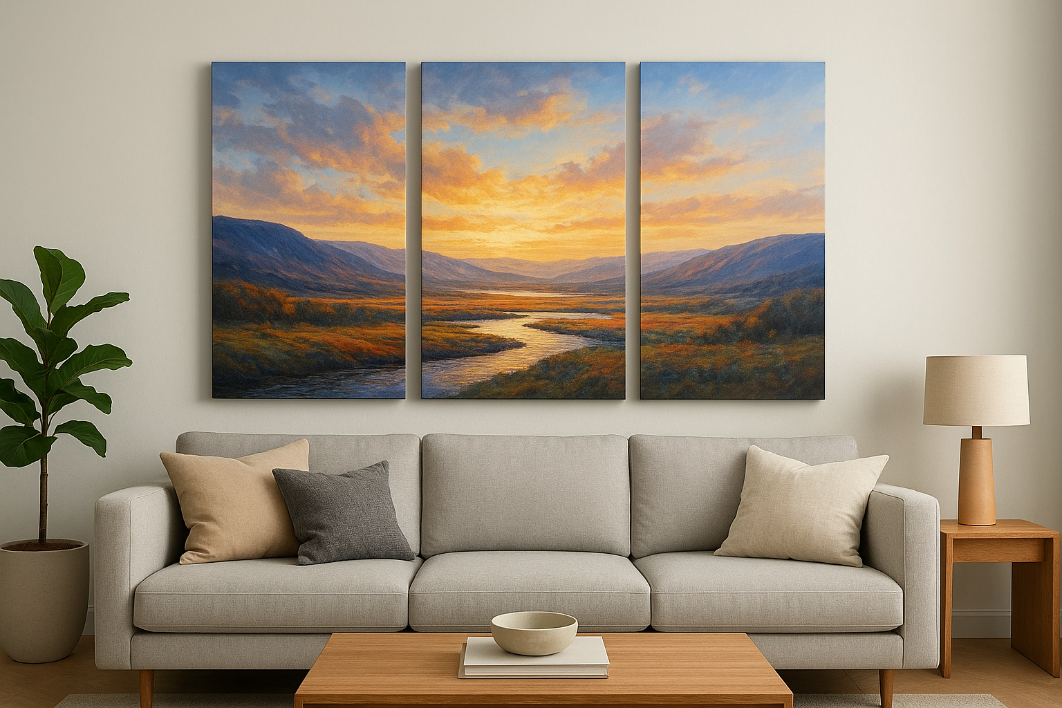4. Triptychs and multi-panel sets