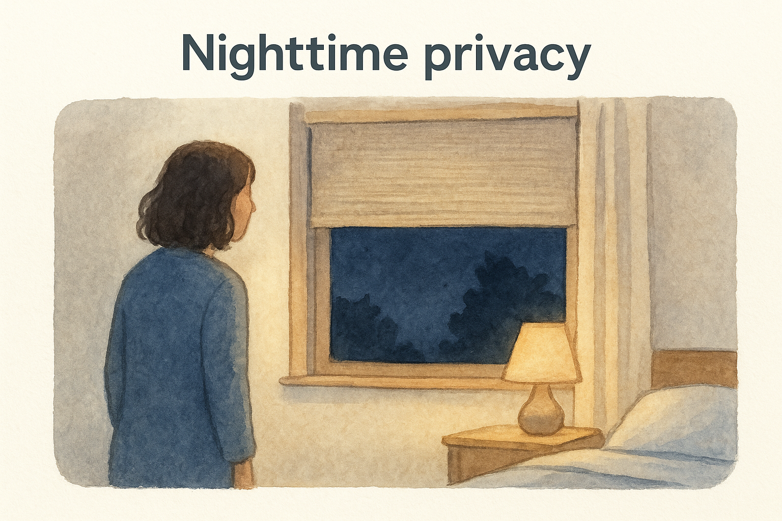 Nighttime privacy