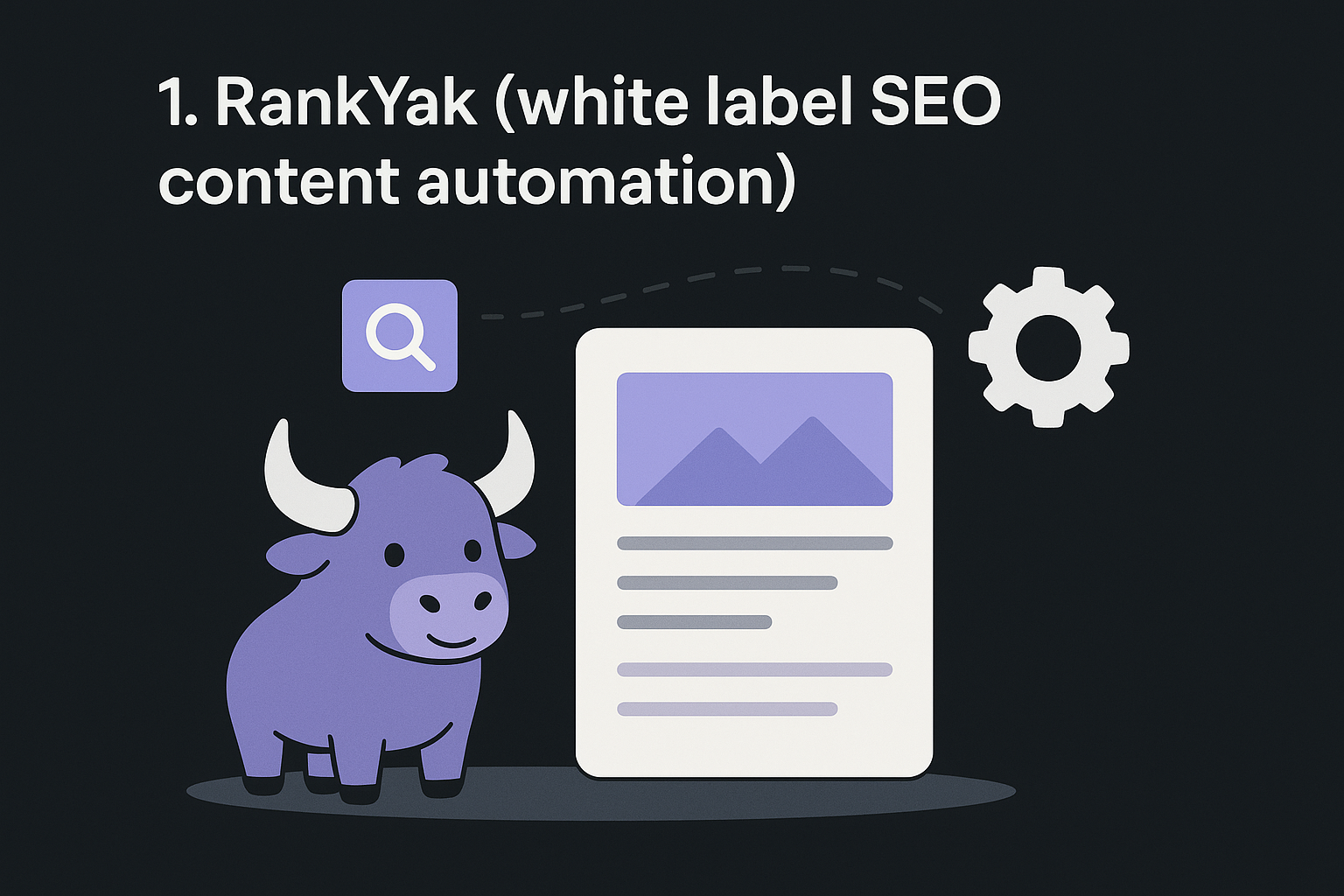 1. RankYak (white label SEO content automation)
