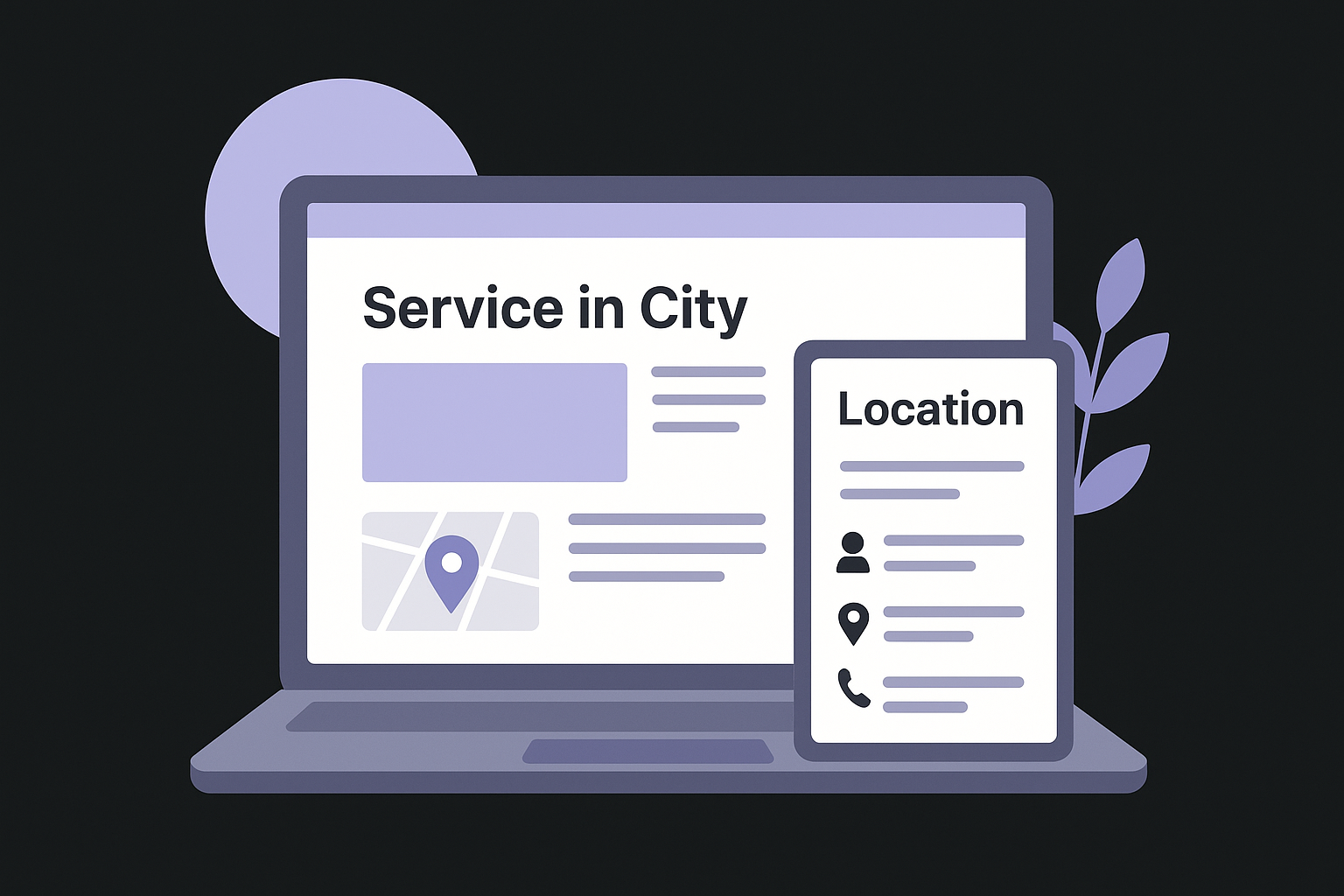 Build dedicated location pages
