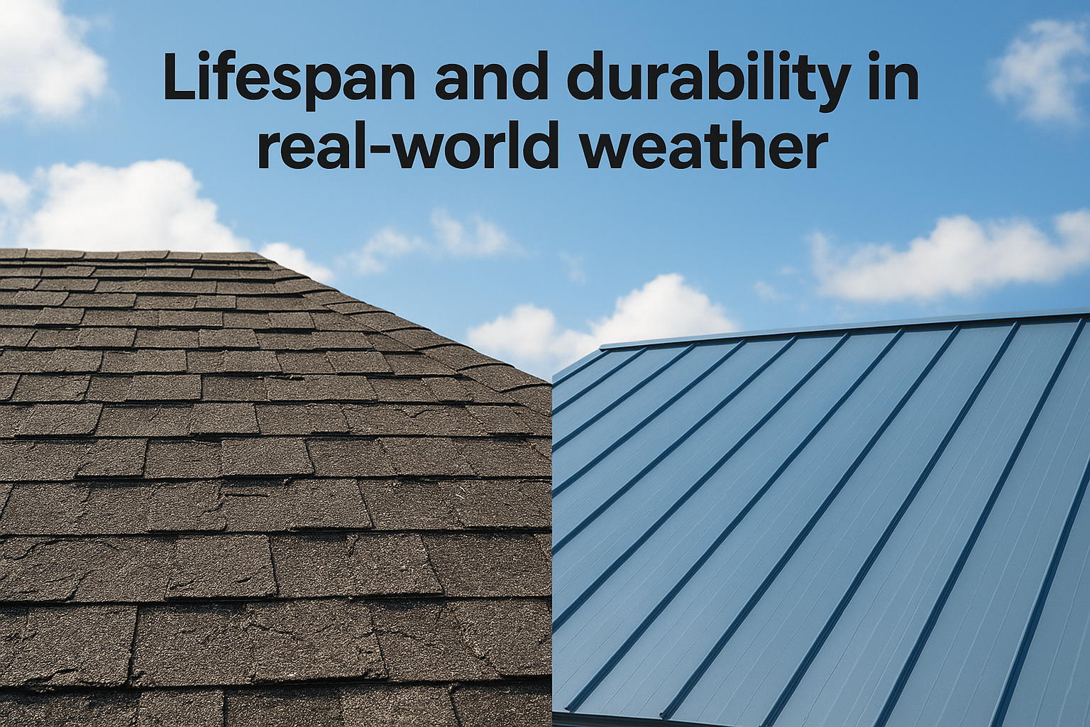 Lifespan and durability in real-world weather