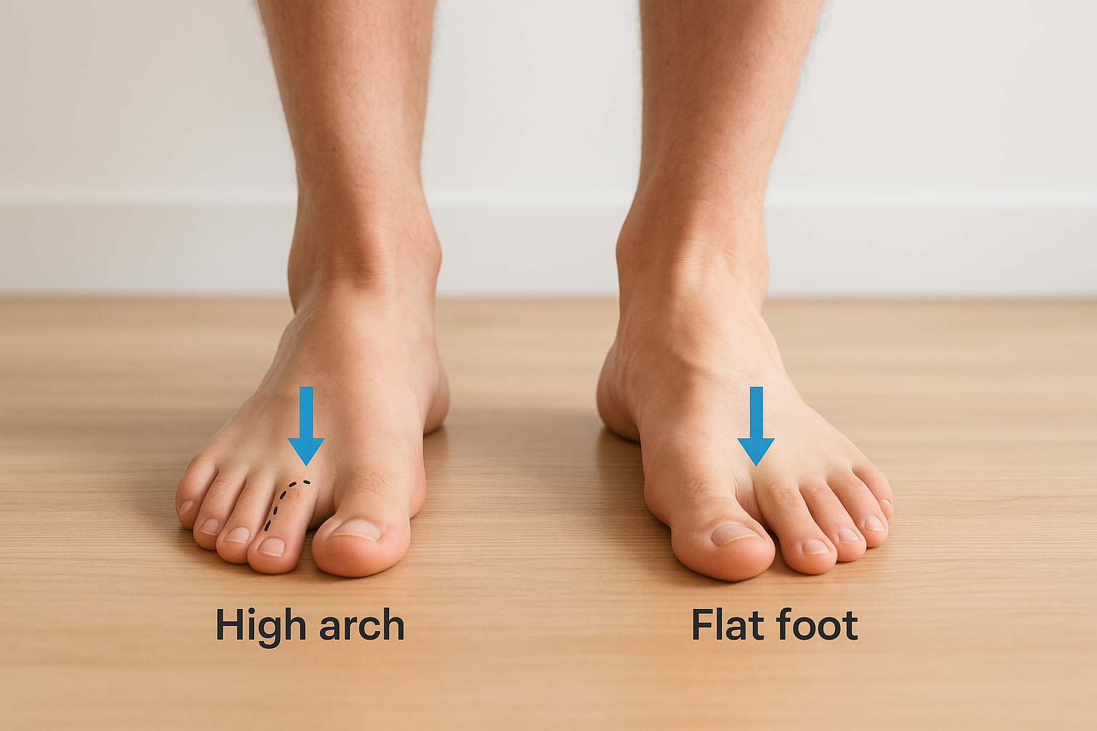 Foot structure and how it distributes load