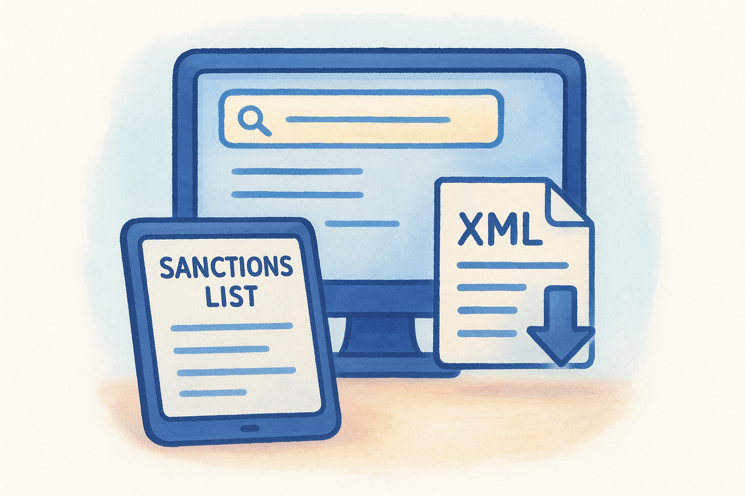 Downloading or searching the list directly