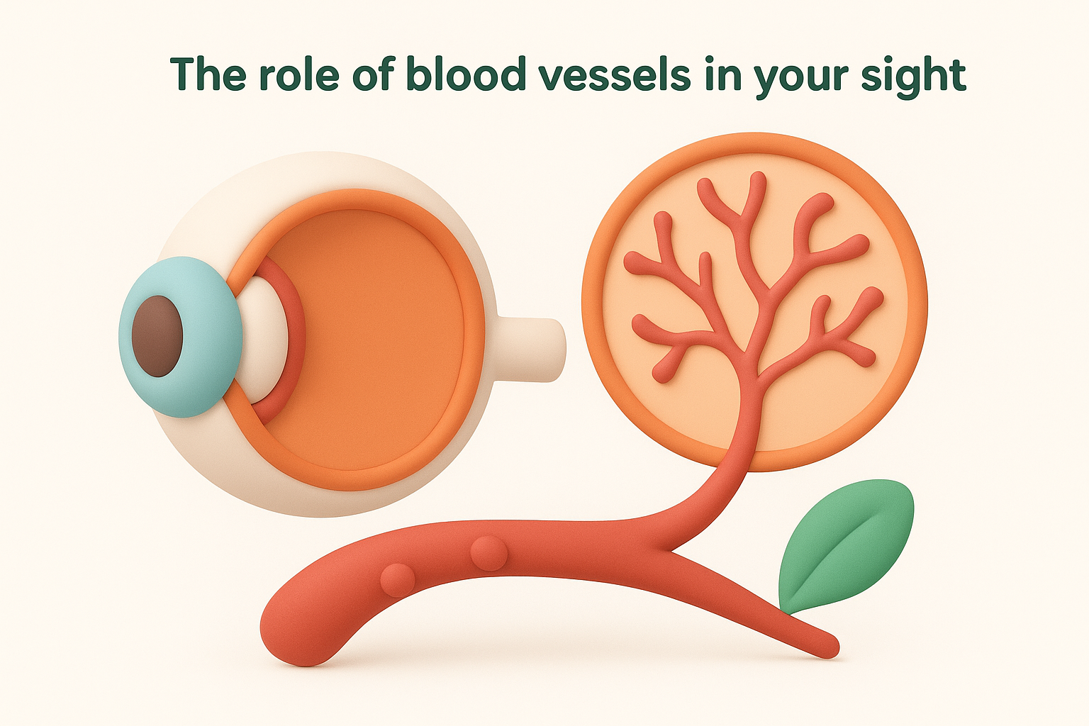The role of blood vessels in your sight