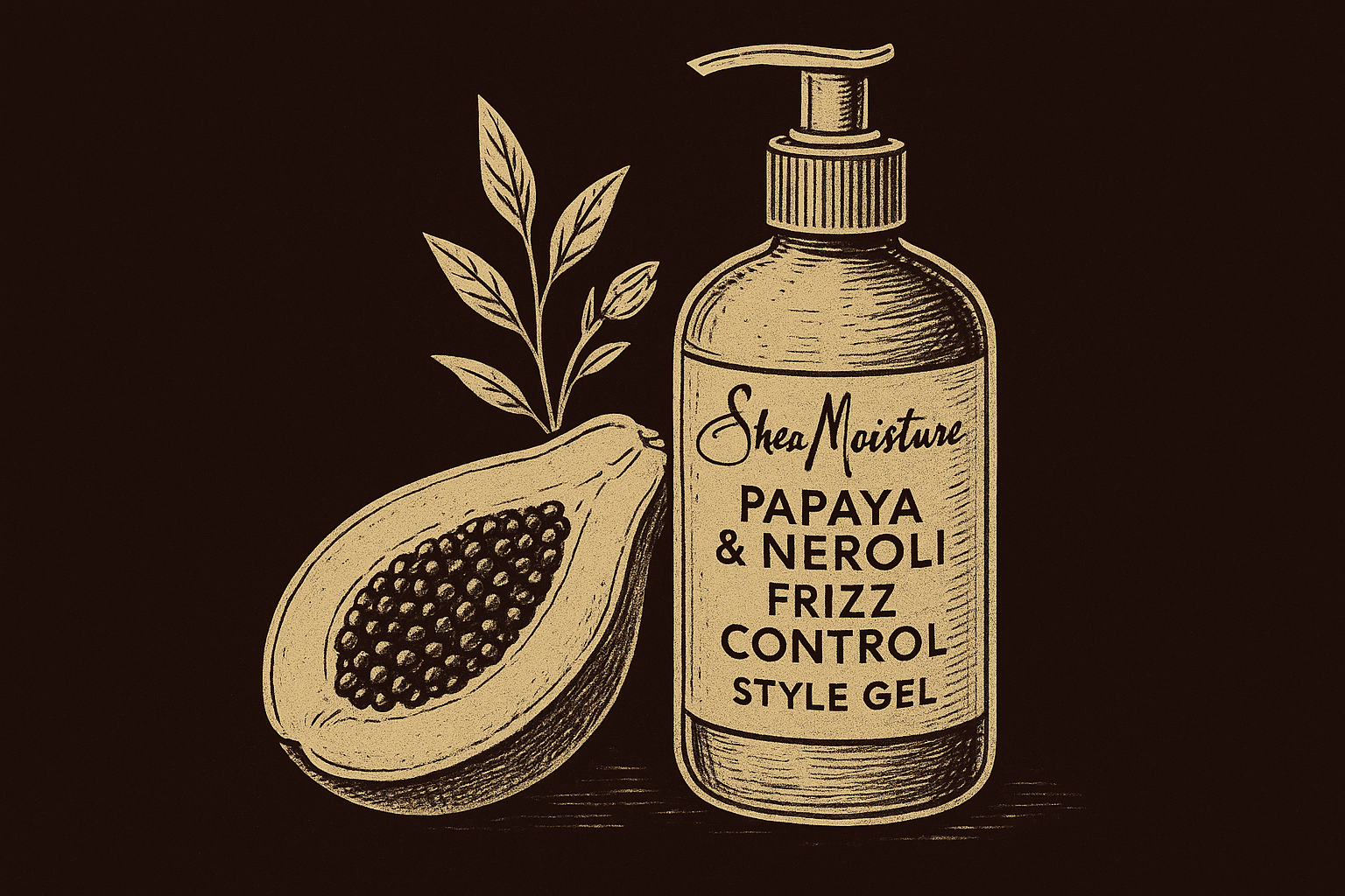 3. SheaMoisture Papaya & Neroli Frizz Control Style Gel