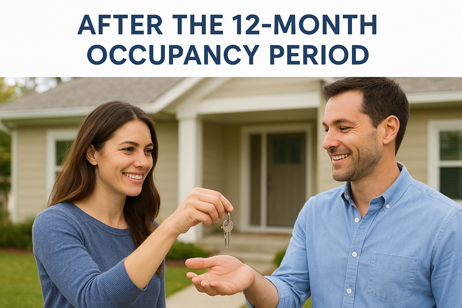 After the 12-month occupancy period