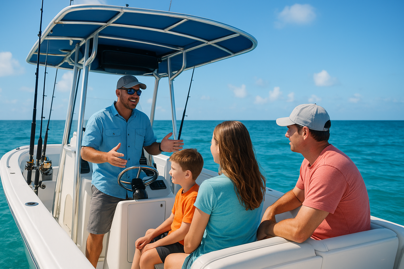 1. Original Crab Island private fishing charters