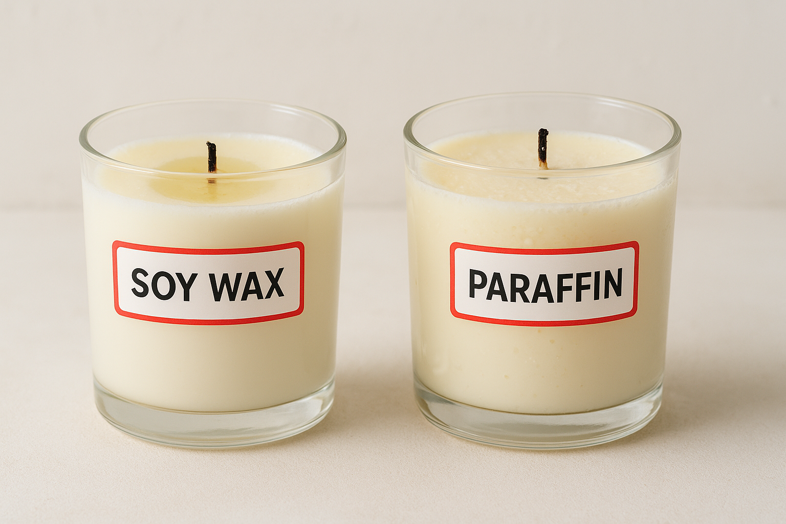 Why soy wax has a lower fragrance load ceiling than paraffin